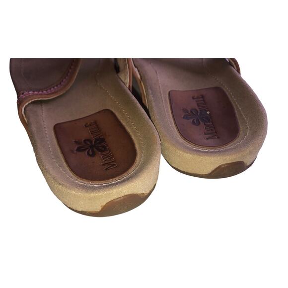 Margaritaville Womens Shoes Flip Flops Size 10 Leather MG10410 - Picture 4 of 9